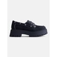 thumbnail image 2 of No Boundaries Women's Platform Boat Shoes, 2 of 3