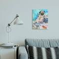 thumbnail image 2 of Stupell Industries Chubby Pug Dog with Pizza Boxes Pet Portrait Canvas Wall Art, 16 x 20, Design by George Dyachenko, 2 of 5