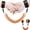 Orange, variant on FZFLZDH Baby Child Anti Lost Safety Wrist Link Harness Strap Rope Backpack Leash Walking Hand Belt Band Wristband for Toddlers, Kids(2.5m Orange)