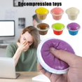 thumbnail image 4 of Funny Tart Cake Squeeze Toy Stress Relief Fidget Cake Decompression Cakesd, 4 of 8