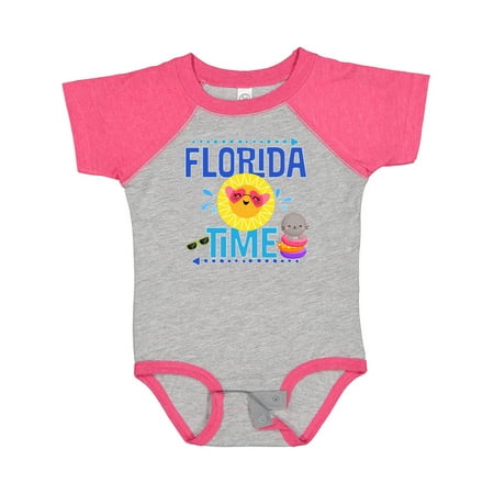 

Inktastic Florida Time Summer Vacation Gift Baby Boy or Baby Girl Bodysuit