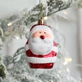 thumbnail image 4 of Twfbrm Christmas Ornaments Hanging Christmas Tree Decorations Santa Claus Animal Resin/Acrylic Ornaments for Table Home Decor Christmas Village Vintage Xmas Decor Indoor Outdoor, 4 of 6