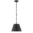 thumbnail image 3 of Elegant Pendant Light in Solid Matte Black, 3 of 4