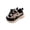 19#Black, variant on Toddler Sneakers for Girls Boys Chunky Sports Shoes Non-Slip Soft Fashion Outdoor Kids Tennis Platform Walking Running Lace-Up