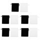 thumbnail image 1 of Gift Flannelette Bags 10Pcs Drawstring Design Storage Pouches For Women and Men 12x10cm Large Capacity Multi Color DIY Bags, 1 of 3