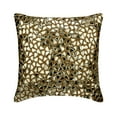 thumbnail image 6 of Pillow Covers, Gold 22"x22" (55x55 cm) Cushion Cover, Silk Sequins & Beaded Throw Pillow Cover&nbsp;For Sofa, Abstract Pattern Modern Style - Shimmering Gold, 6 of 9