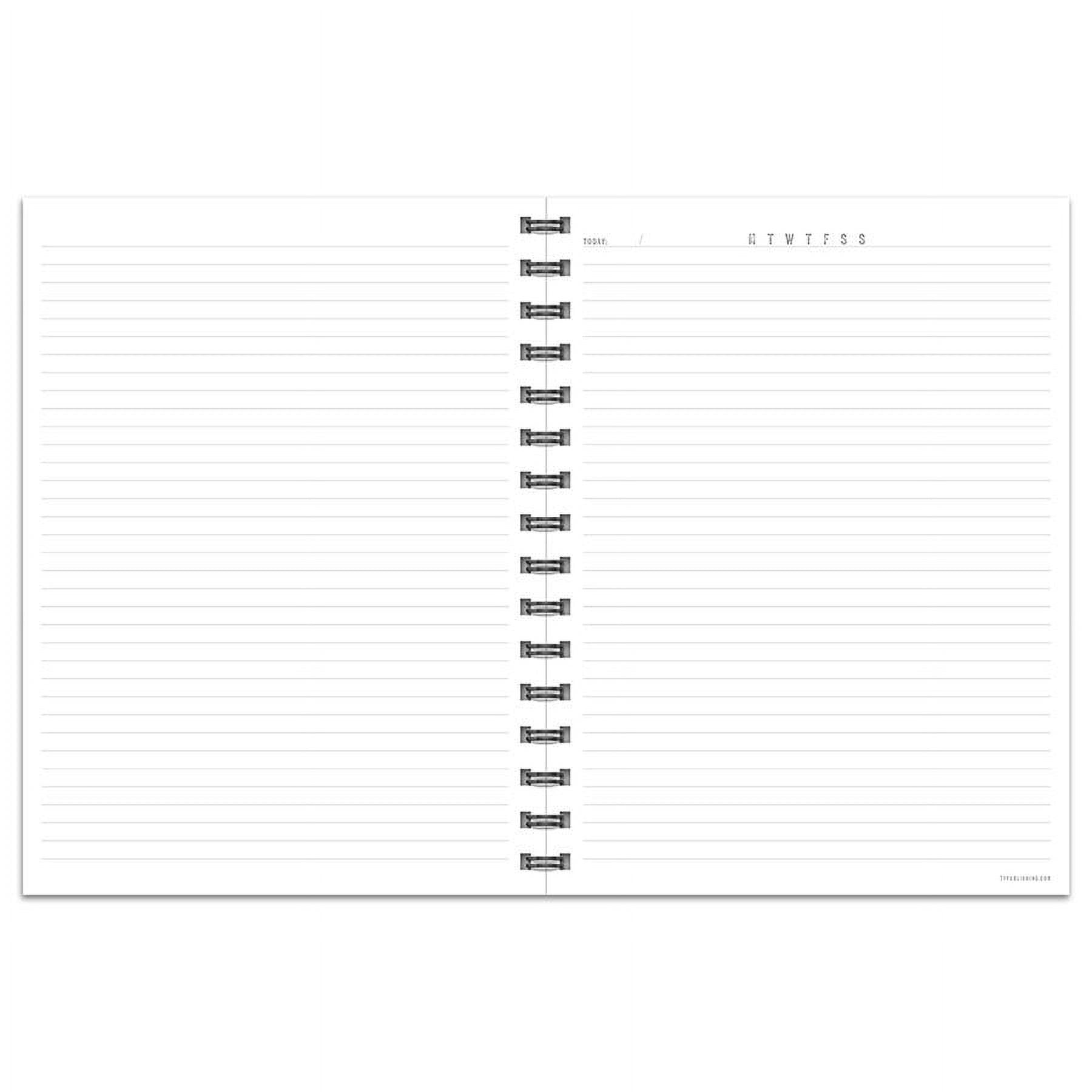 Texas - State Pride Plaid Spiral Journal - 7x9 Lined Notebook - for Adults, Students, Kids