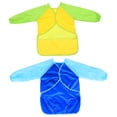 thumbnail image 4 of COOPHYA 2Pcs Kids Painting Aprons PVC Waterproof for Children Grilling Activities, 4 of 8