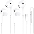 thumbnail image 1 of wonima11 2 Packs USB C Headphones Wired for iPhone 16, Type C Earbuds Earphones with & Volume Control, HiFi Stereo Noise Earbuds Wired for Samsung Galaxy S24/S23/S22/S21/S20 Ultra, 1 of 1