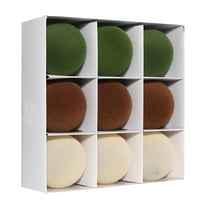 Christmas 9Pcs Velvet Christmas Balls Flocked Christmas Tree Ball Ornaments,Xmas Decorative Hanging Ornaments Christmas Tree Decorations