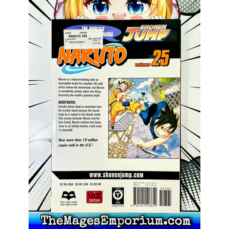 Naruto: Naruto, Vol. 25 (Series #25) (Paperback) - Walmart.com