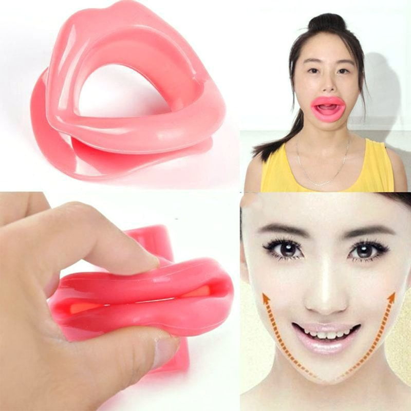 Silicone Rubber Face Slimmer Massage Muscle Tightener Anti-Aging Anti-Wrinkle Mouth