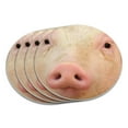 thumbnail image 1 of Pig Piggy Face Coaster Set, 1 of 1