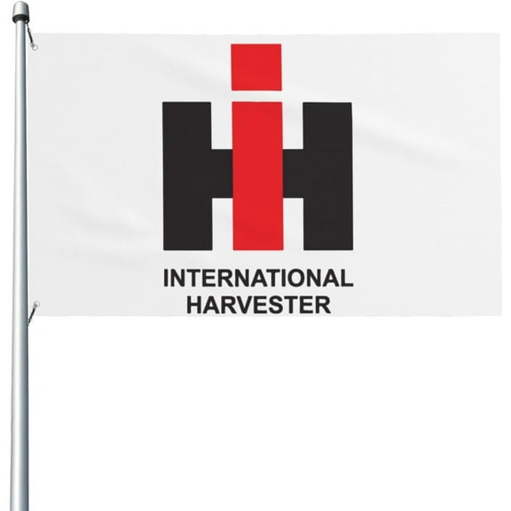 International Farmer Harvester Flag 3x5 Ft Garden Yard House Flags Decorative Banner, Indoor Outdoor Party Home Decor