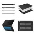 thumbnail image 5 of Mosiso Laptop Hard Case for MacBook Air 15 inch Case 2025-2023 Release M4 A3241 M3 A3114 M2 A2941 Liquid Retina Display Touch ID, Protective Plastic Hard Shell Case Cover, Black, 5 of 6
