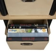 thumbnail image 3 of Furinno Turn-N-Tube 4-Bins System Rack, Oak, 3 of 7