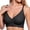 Black, variant on Women’s Bras Wireless Jelly Bras for Women No Underwire with Support Black L