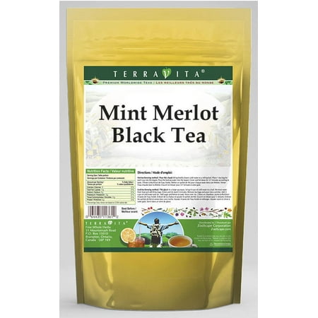 Mint Merlot Black Tea (50 tea bags, ZIN: 541942) -