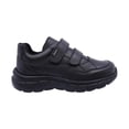 thumbnail image 2 of Tenis Audaz para niño en piel negro Balu con doble tira de contacto., 2 of 6