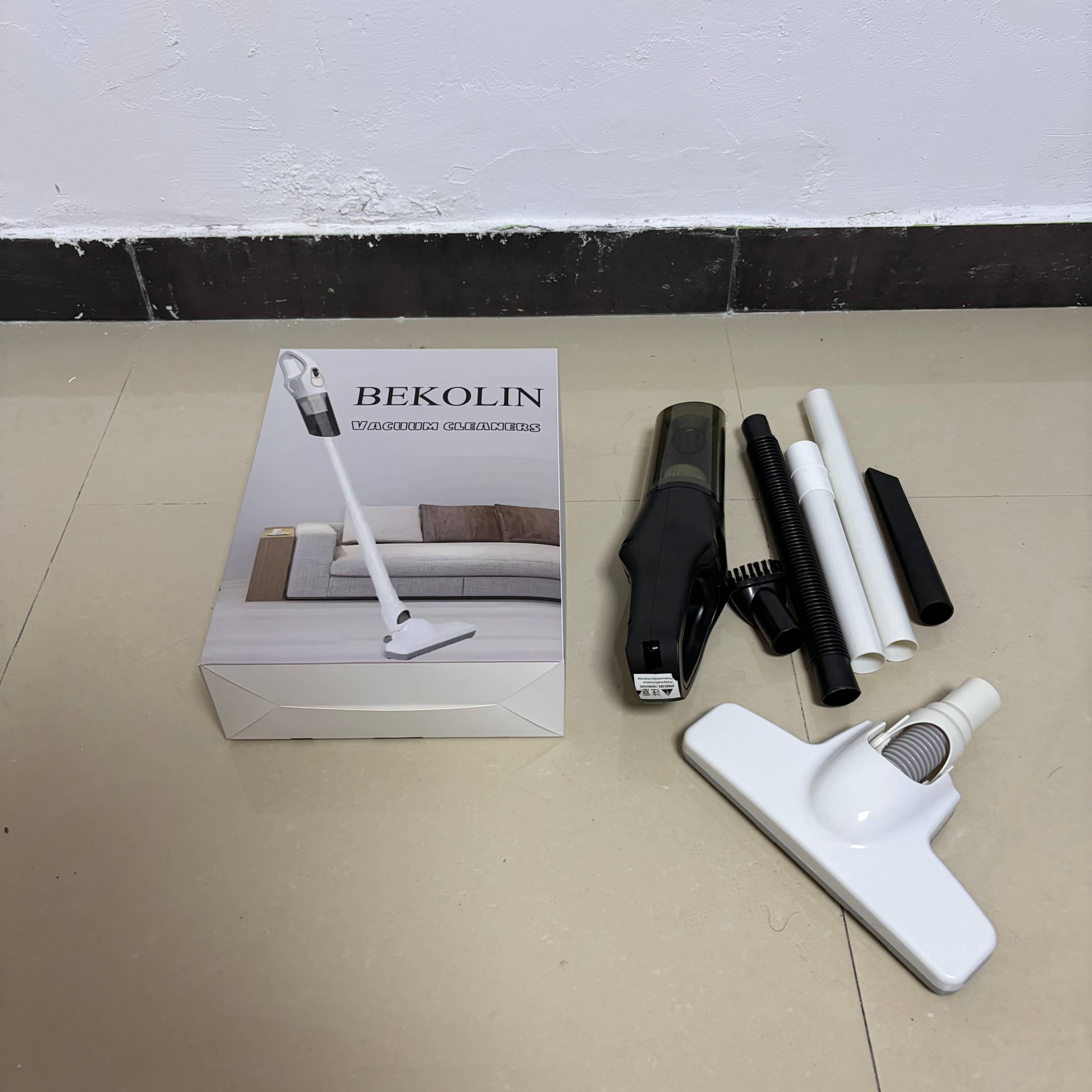 BEKOLIN Vacuum cleaners, Bagless Vacuum for Carpet and Hard Floor Cleaning