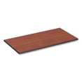thumbnail image 5 of Alera ALETT4824CM 47.63 in. W x 23.63 in. D Rectangular Reversible Laminate Table Top - Medium Cherry/Mahogany, 5 of 6