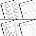 thumbnail image 4 of AT-A-GLANCE Fine Diary 2024 Weekly Monthly Diary Black Pocket 3 x 6 - Weekly, 4 of 8
