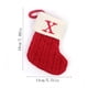 thumbnail image 2 of Calcetines Navideños Finos, Bolsa de Dulces, Calcetines Navideños con Alfabeto, Adornos Colgantes para Árbol de Navidad, 2 of 2