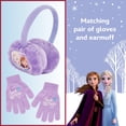 thumbnail image 4 of Set de gorro de invierno, orejeras y guantes para niños Disney Frozen, 4 of 6