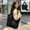 Black, variant on VAIFTILNO Tote Bag for Women Nylon Top-Handle Purse, Large Foldable Tote Bag With Zipper Travel Shoulder Bag Handbag for Work, School (More Colors)