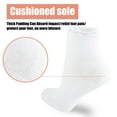thumbnail image 5 of 6 Pairs Women's Cotton Athletic Ankle Running Sports Socks White Size 9-11, 5 of 6