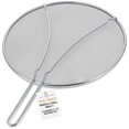 thumbnail image 1 of Suministro de cocina estadounidense Splatter Guard, acero inoxidable, 13 cm, 1 of 6