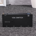 thumbnail image 1 of IFANLANDOR 1Set Metal Plastic VGA Video Switch Box For Professional Users Supports VGA XVGA SVGA UXGA Display, 1 of 4
