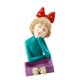 thumbnail image 2 of Figura de estatua de resina de niña tazón decorativo decoración del hogar adorno mesa de almacenamiento de mesa bandeja para la oficina del gabinete Rosa, 2 of 8