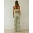 thumbnail image 4 of High Waist Wide Leg Patterned Pants, 4 of 5