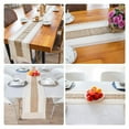 thumbnail image 4 of Mdesiwst Dining Table Decor Table Runner with Tassels Hollow Design Protective Table Cloth for Dining Table Farmhouse Decoration Table Runner for Dining Table, 4 of 7