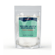 Luonix Sodium Lauryl Sulfoacetate SLSA 1 lb, Foam & Bubbles, Gentle on Skin