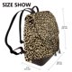 thumbnail image 2 of Fotbe Leopard Print Mochila Bolso con Estampado para Mujer, Mochila Antirrobo de Nylon Impermeable, Bolsa Ligera de Hombro, 2 of 4