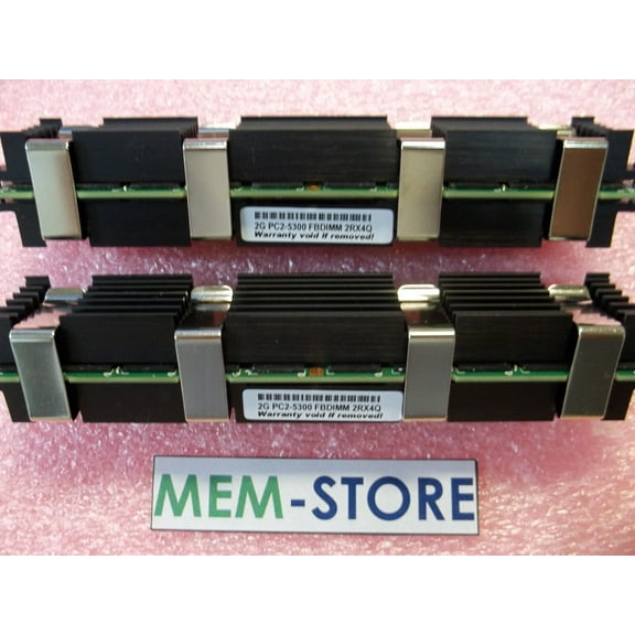 MA686G/A 4GB 2x2GB FBDIMM Apple MacPro 8-core/Quad-Core 2.0GHz, 2.66GHz or 3.0GH (3rd Party)