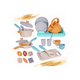 thumbnail image 1 of Juego De Cocina Juguete Para Niñas De Paja De Trigo 28 Pzs, 1 of 3