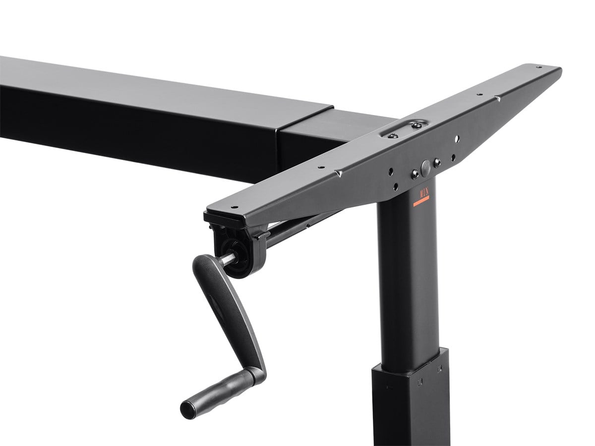 Monoprice Height Adjustable Sit Stand Riser Table Desk Frame