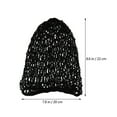 thumbnail image 5 of Breathable Mesh Crochet Hair Net for Long Hair - 3pcs, 5 of 6