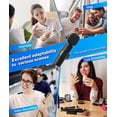 thumbnail image 5 of PinesC Wireless Lavalier Microphone for Android//Computer/Laptop, Wireless Mic for 15 with Noise Reduction Chip, Mini Microphone for Recording Podcast YouTube, (2 Pack), 5 of 5