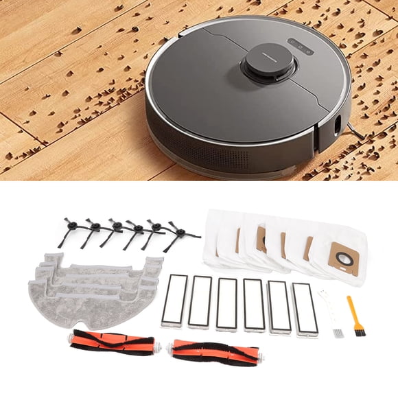 Sweeper Accessories,  Cleaning Power Fine Workmanship Floor Sweeper Accessories Side Brush Dust Bag  for Replacement