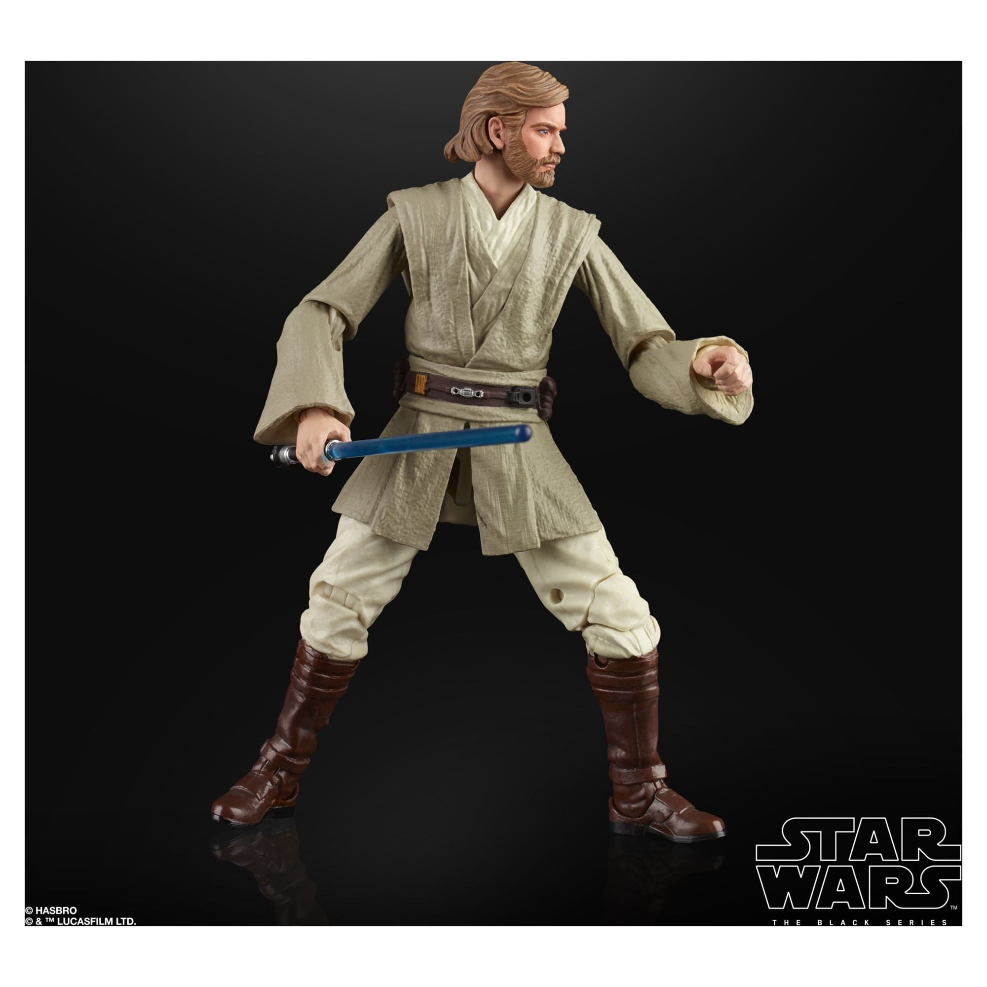 Star Wars the Black Series Obi-Wan Kenobi (Jedi Knight) Toy Action Figure