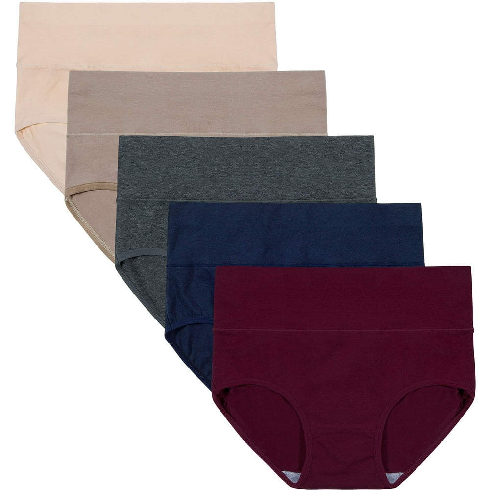 INNERSY INNERSY Womens Underwear Cotton Briefs High Waisted