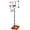 Orange, variant on UPYOOE Basketball Hoop Teenagers Height Adjustable 5.6-7 'Basket 28" Backboard Portable Basketball Goal System with Stable Base and Wheels, use for Indoor Outdoor