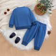 thumbnail image 4 of Hpgjzj Toddler Outfits for Girls Toddler Girl Long Sleeve Denim Jacket And Pants Suit For 1 To 6 Years Spring Summer, 4 of 7