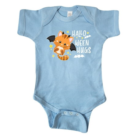

Inktastic Halloween Hugs with Cute Vampire Cat Bat Gift Baby Boy or Baby Girl Bodysuit