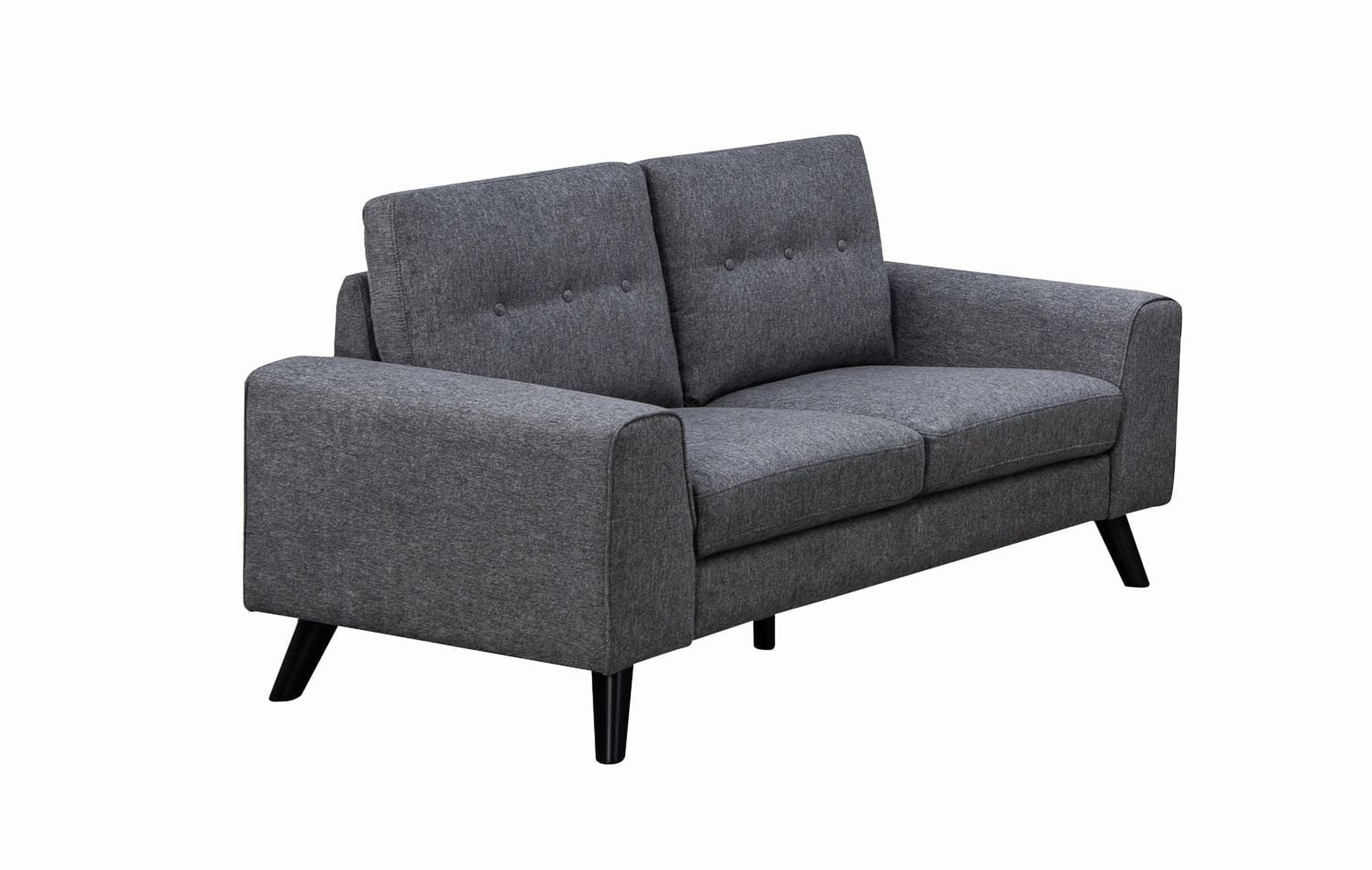Topline Home Furnishings 3-piece Chenille Upholstery Set: Sofa, Loveseat, & Chair