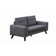 thumbnail image 1 of Topline Home Furnishings Causeuse en chenille, 1 of 5